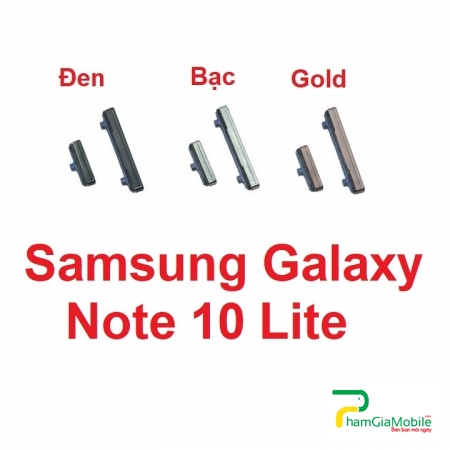 Nút Nguồn Nhựa Âm Lượng Ngoài Samsung Galaxy Note 10 Lite Power + Volume Control Bixby 
